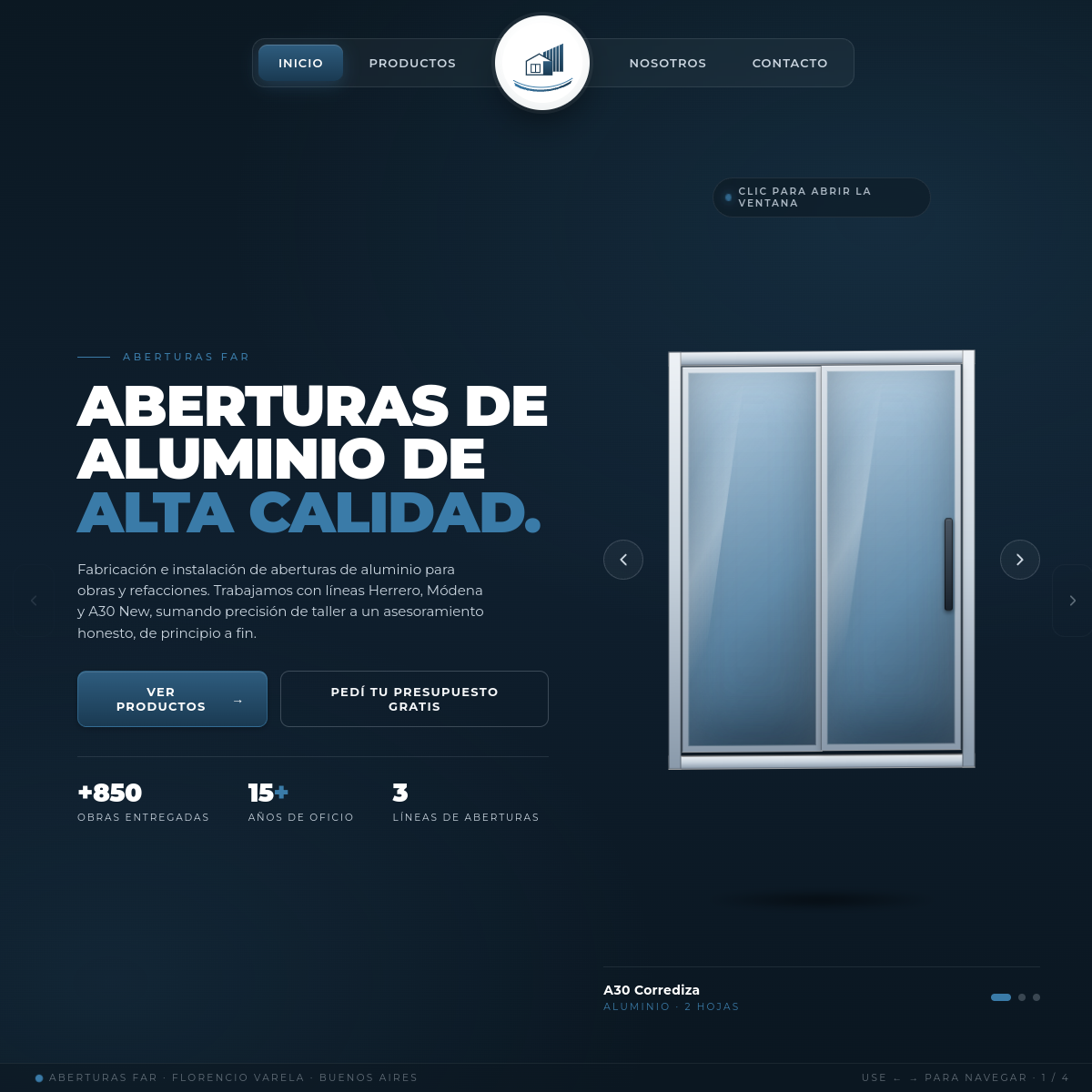 Captura de Aberturas FAR